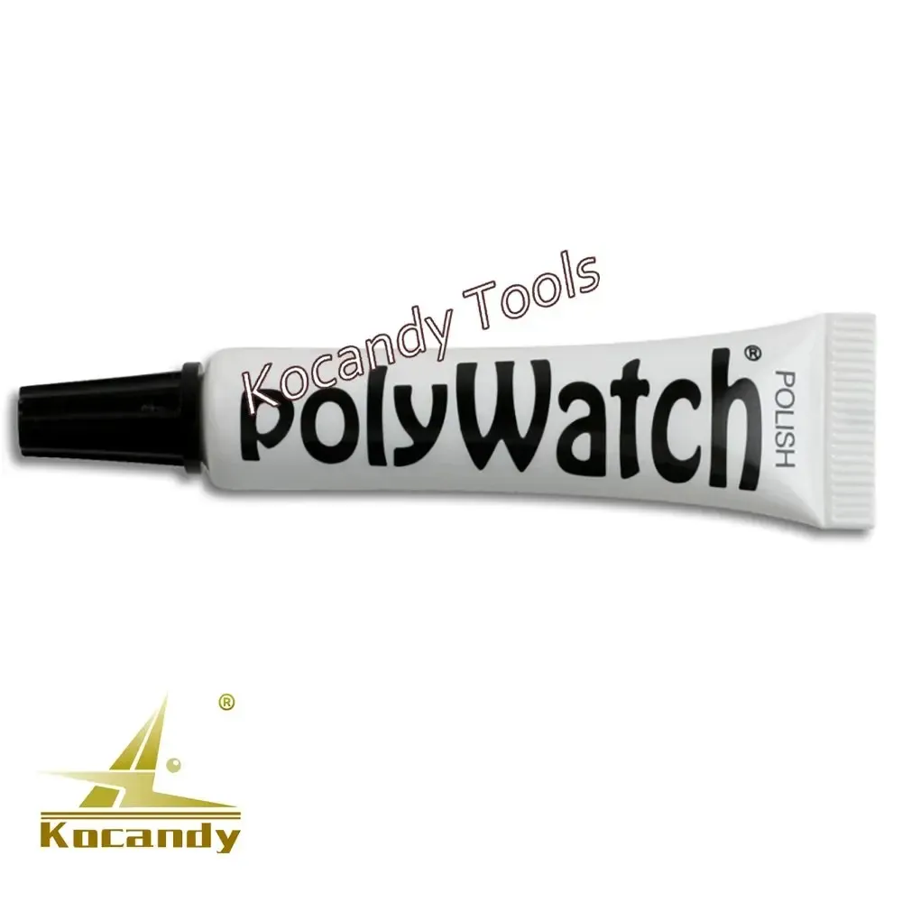 Two PolyWatch tubes lying side by side on white