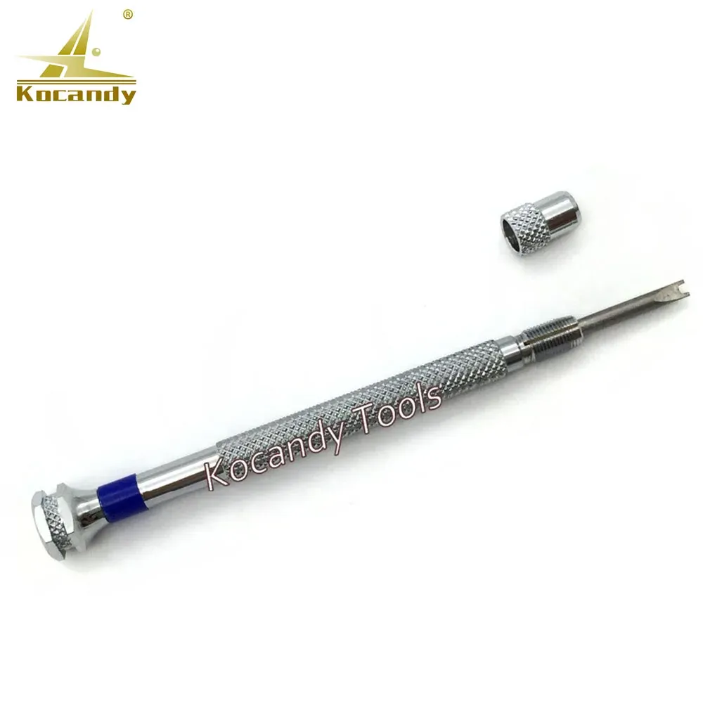 Single H screwdriver with a small screw beside it