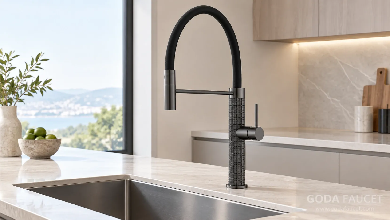 pull-down-kitchen-faucet-gungrey