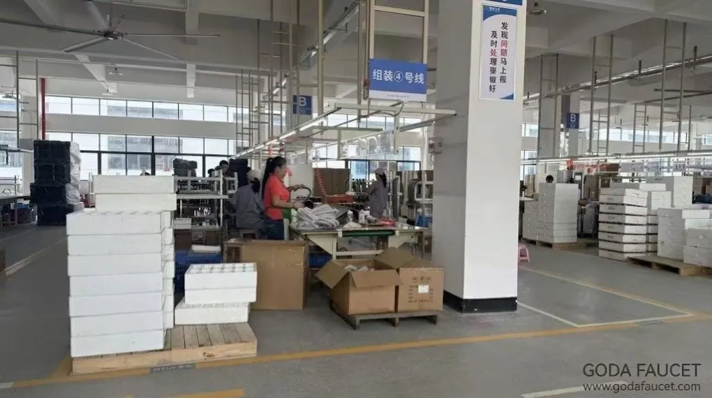 Brass faucet materials and manufacturing component