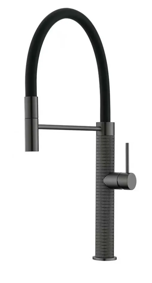 pull down kitchen faucet matte black