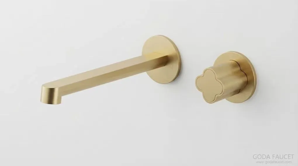 41022-brushed-gold-hidden-wall-mounted-basin-faucet