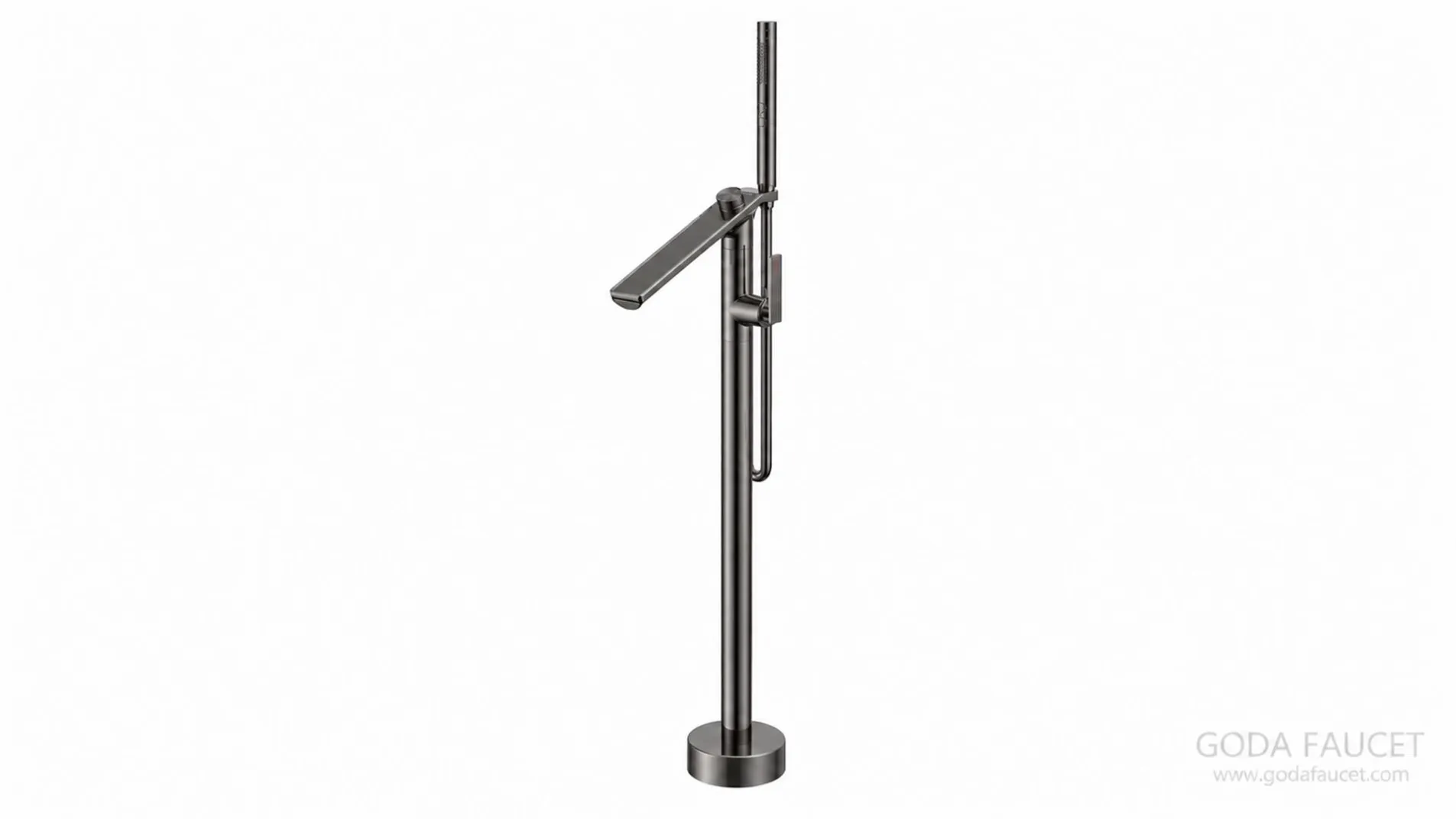 gd-91023-gun-gray-freestanding-tub-filler
