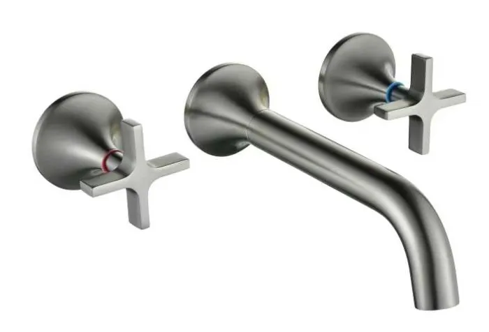 classic wall faucet gunmetal gray