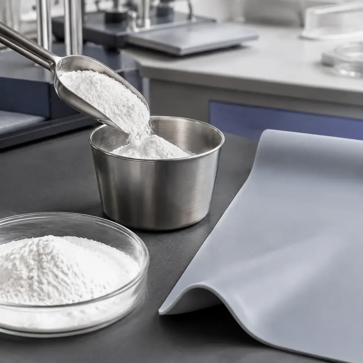 Crystalline silica powder silicone rubber application reference