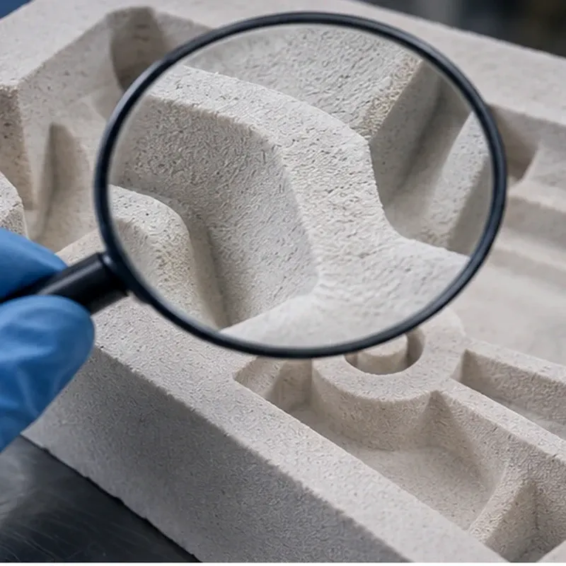 Particle-size review of cristobalite for mold-wash slurry