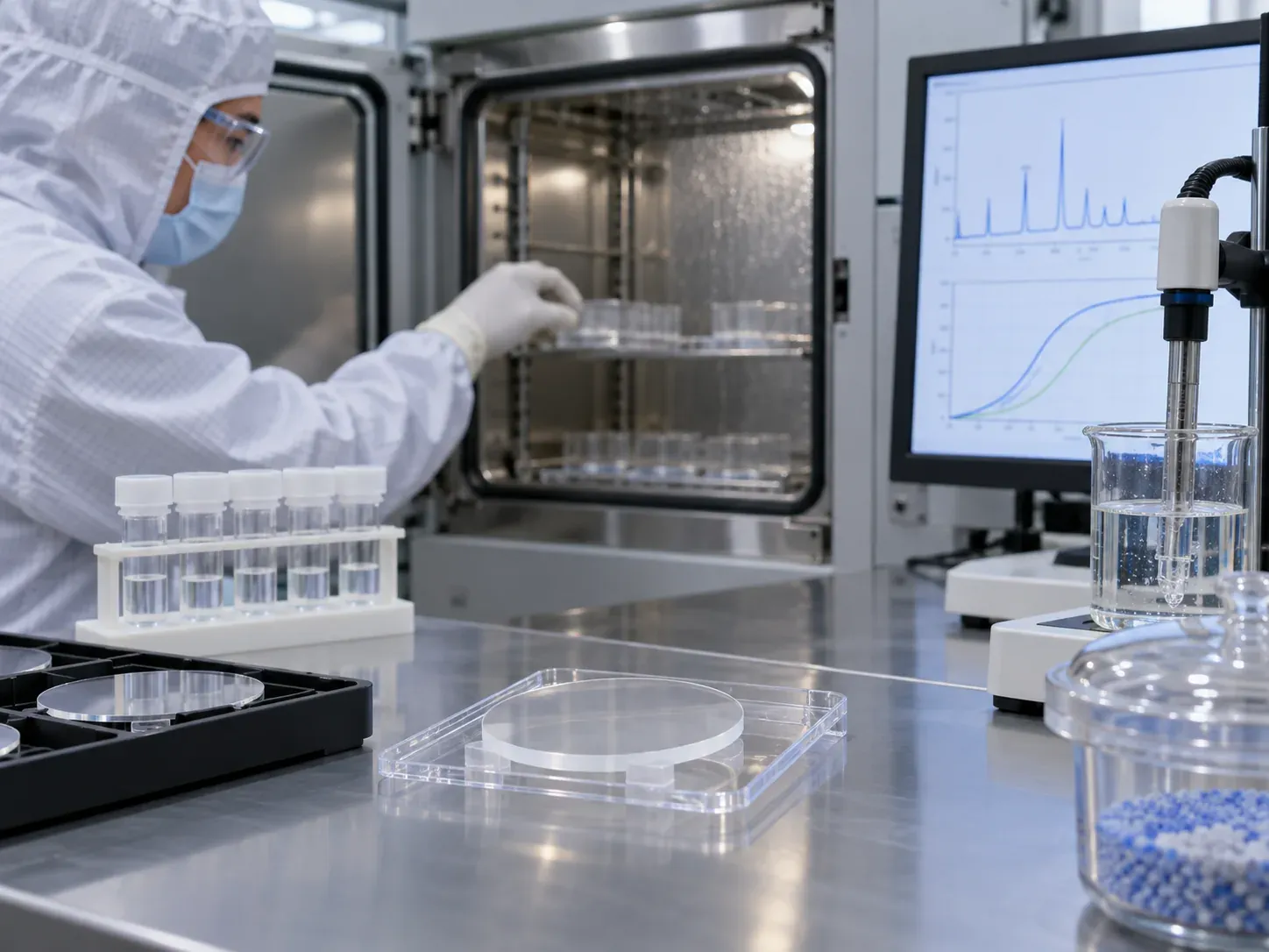 Ionic contamination and moisture reliability test for fused silica epoxy molding compound