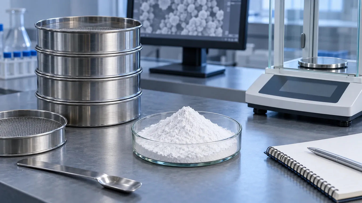 Crystalline silica powder particle size and quality control review