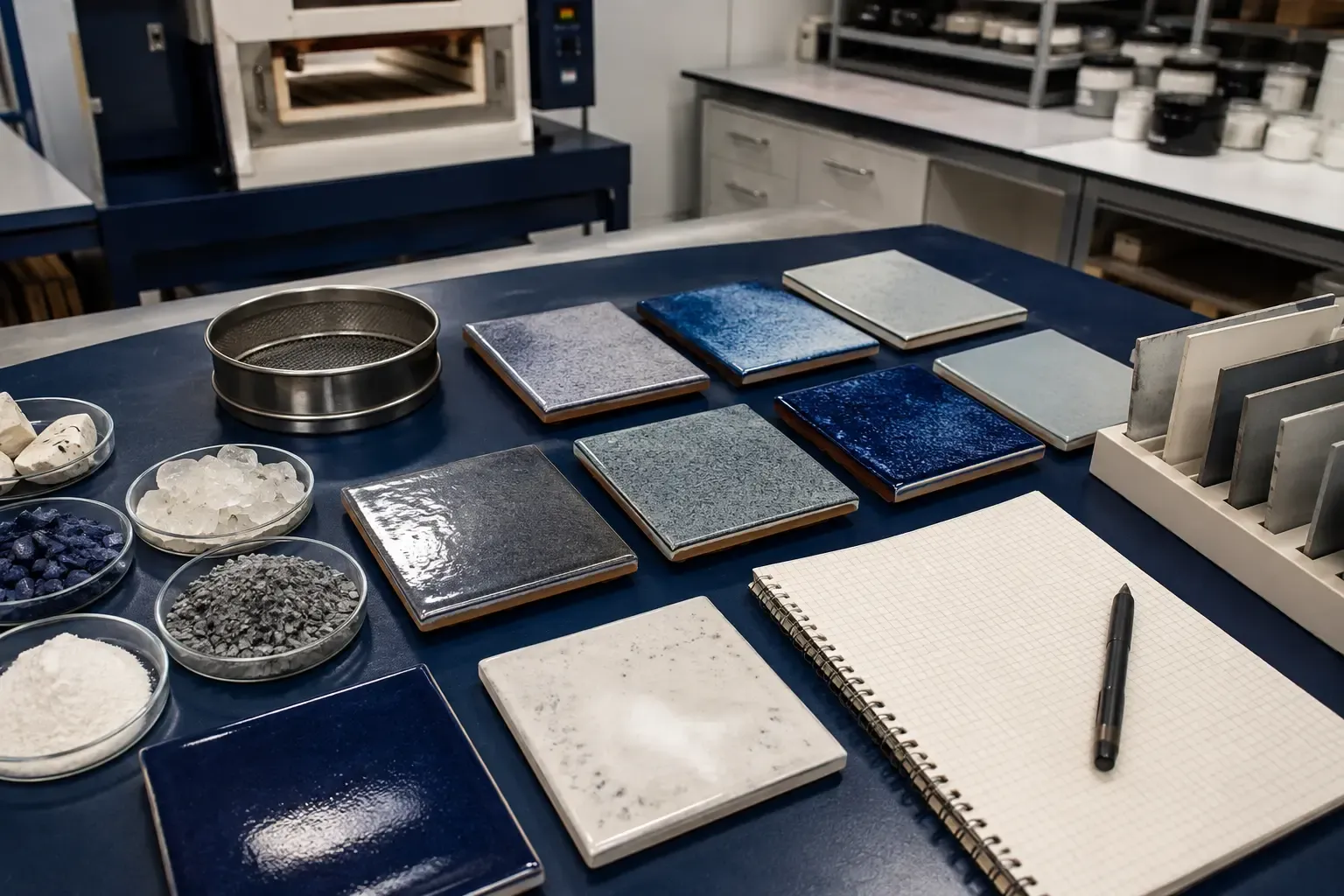 Technical qualification review of cristobalite powder for enamel frit and ceramic glaze applications