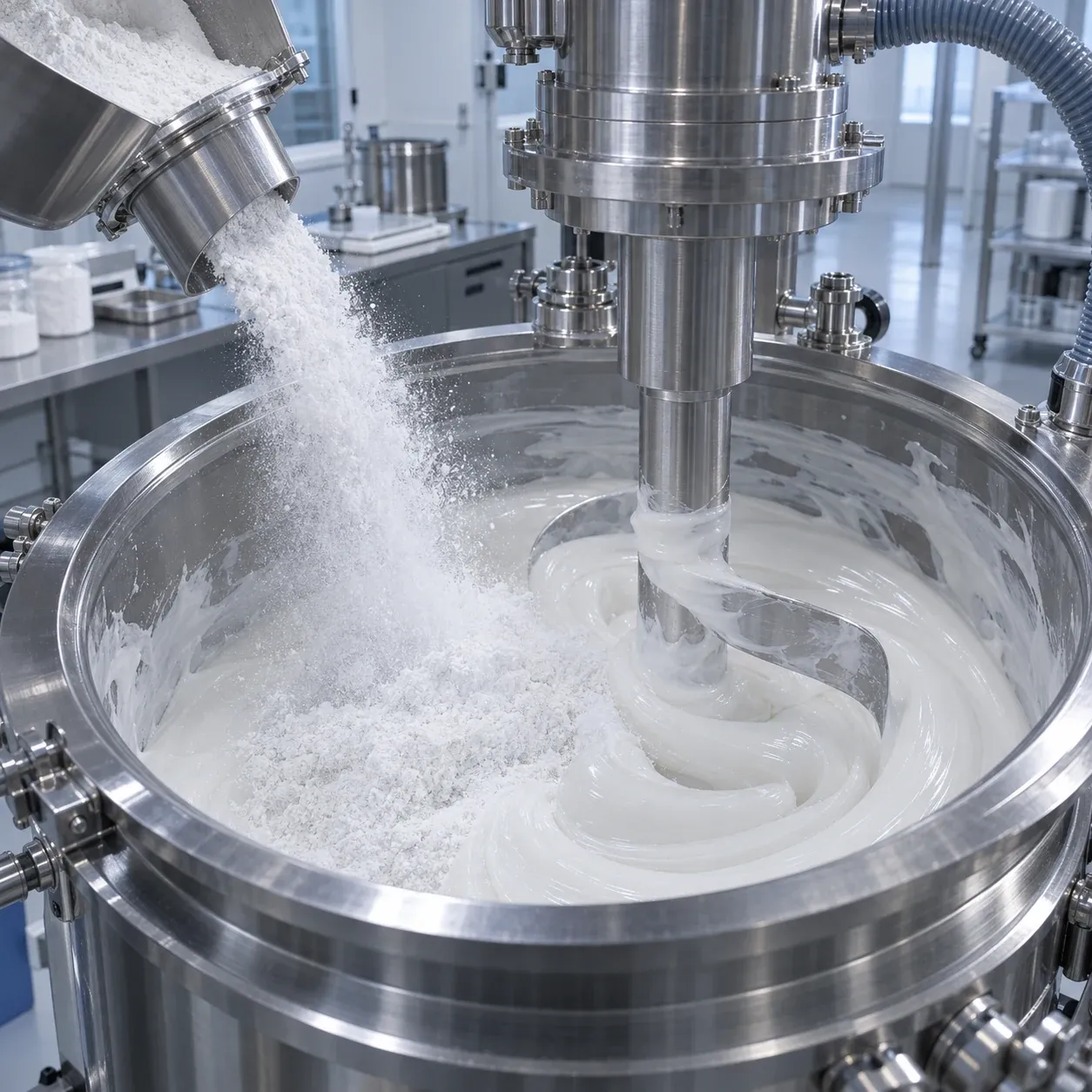 Hydrophobic silica powder dispersing in MS polymer sealant