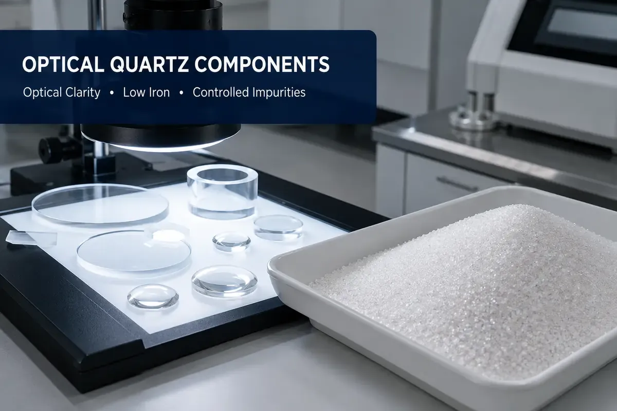 Fine 40–140 mesh high-purity quartz sand with controlled particle size