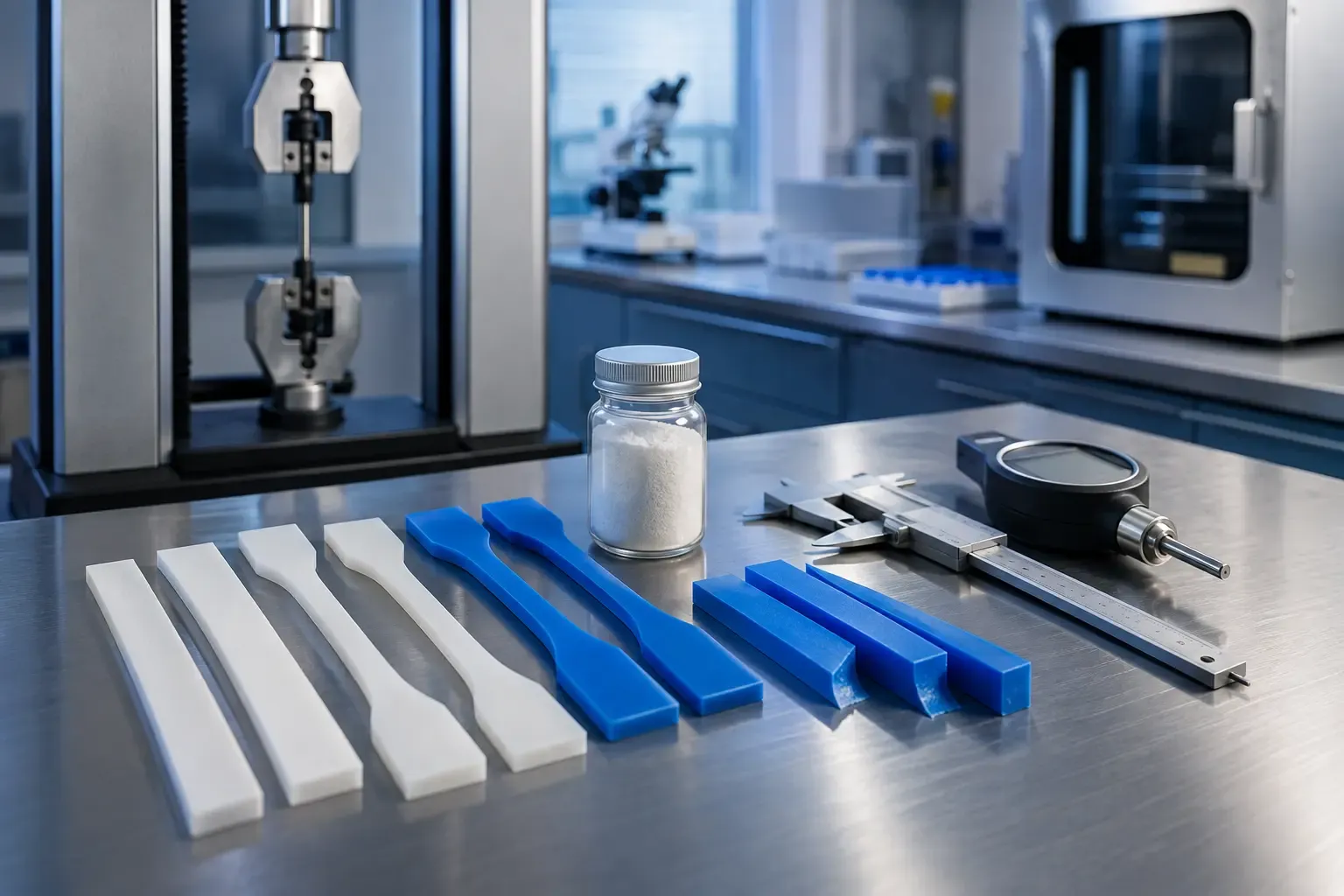 Qualification testing of silicone rubber filled with calcined cristobalite