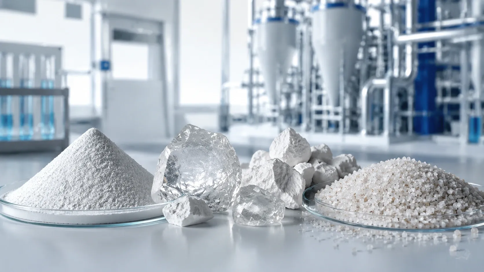 High-purity fused silica powder at Lianyungang Changtong source factory