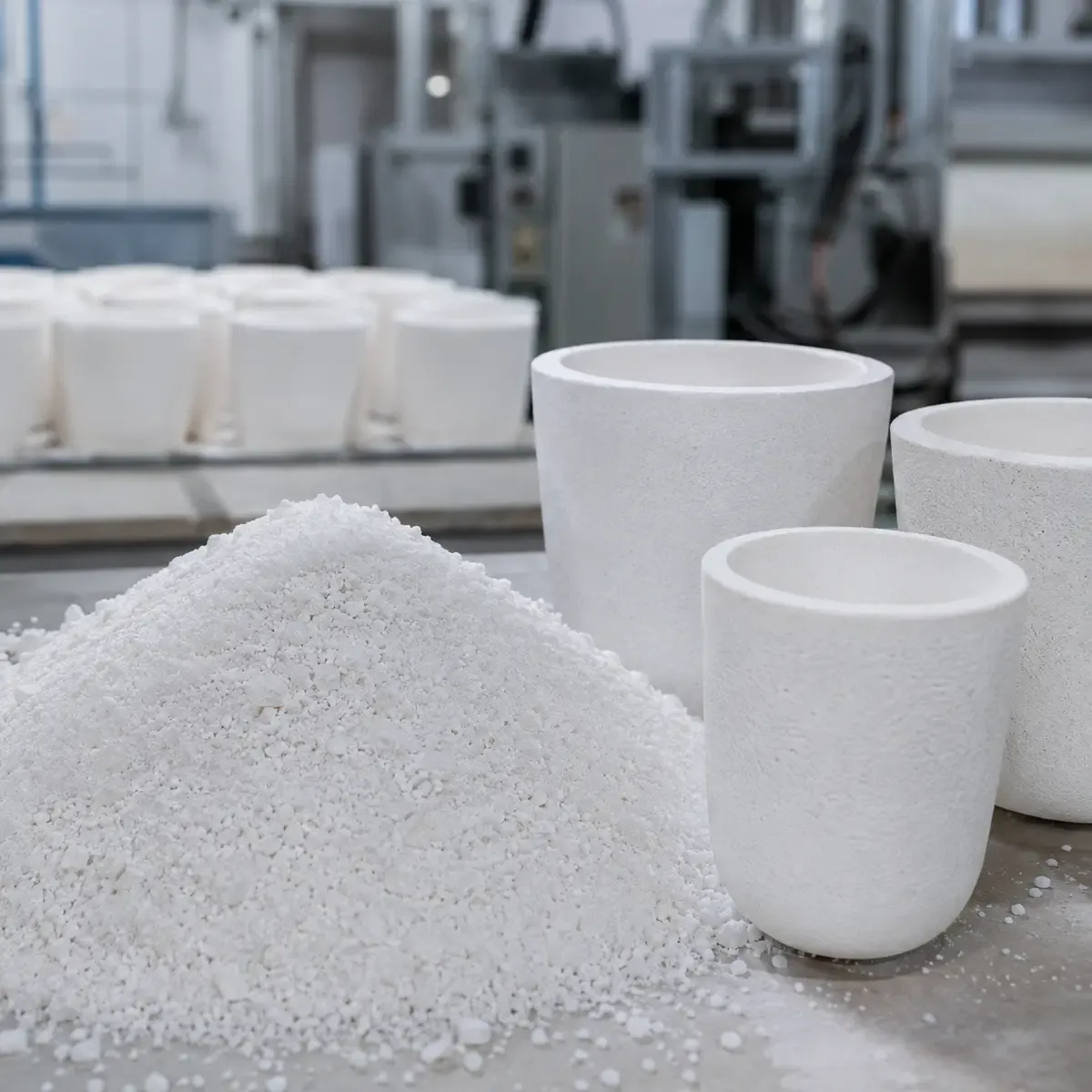 Grade A fused silica sand for crucibles and refractories
