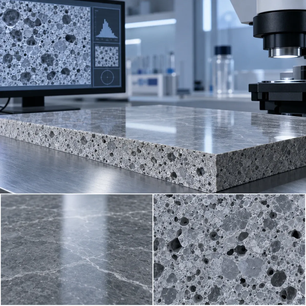 raw-material identity and chemistry review for quartz powder sintered stone