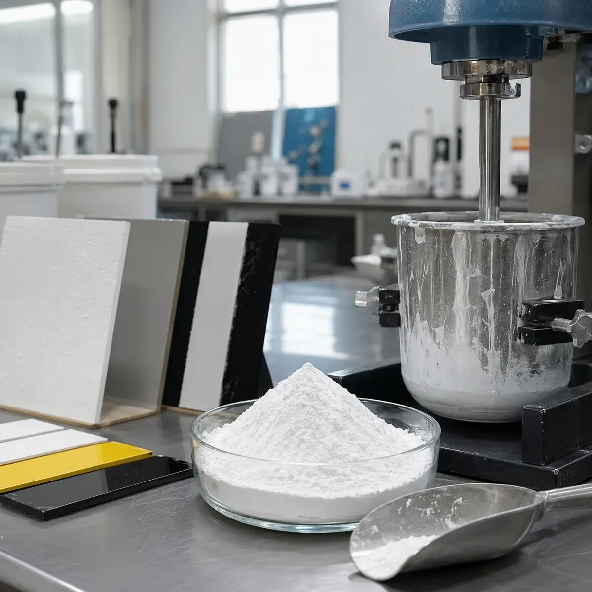 G325 cristobalite flour in paint and coating formulation