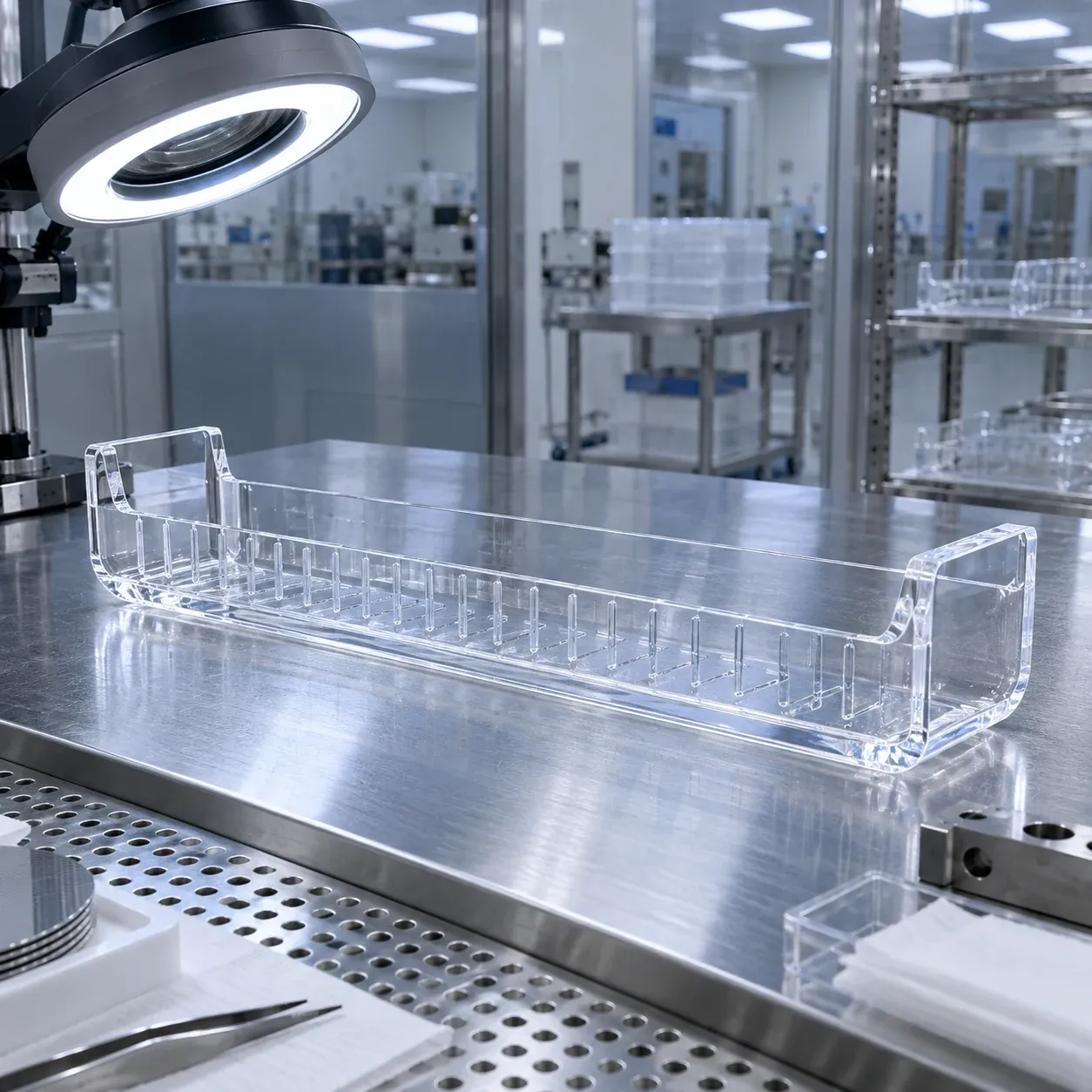fused silica quartzware material identity and incoming inspection record