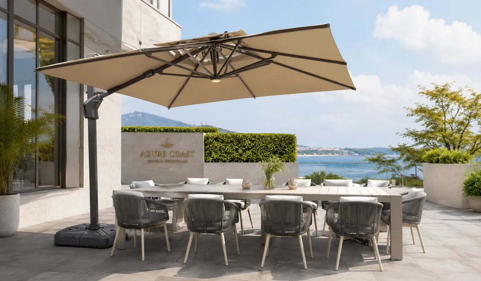 how-commercial-cantilever-umbrella-works