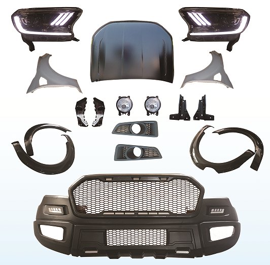 Ford Ranger T6 body kit in Raptor style, wholesale product photo