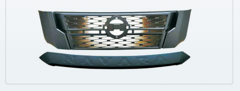 Replacement front grille for Nissan Navara NP300