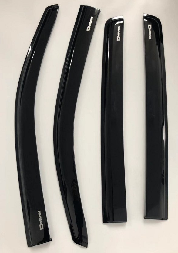 Isuzu D-MAX 2012-2017 Rain Visor (Injection Molded, Premium)