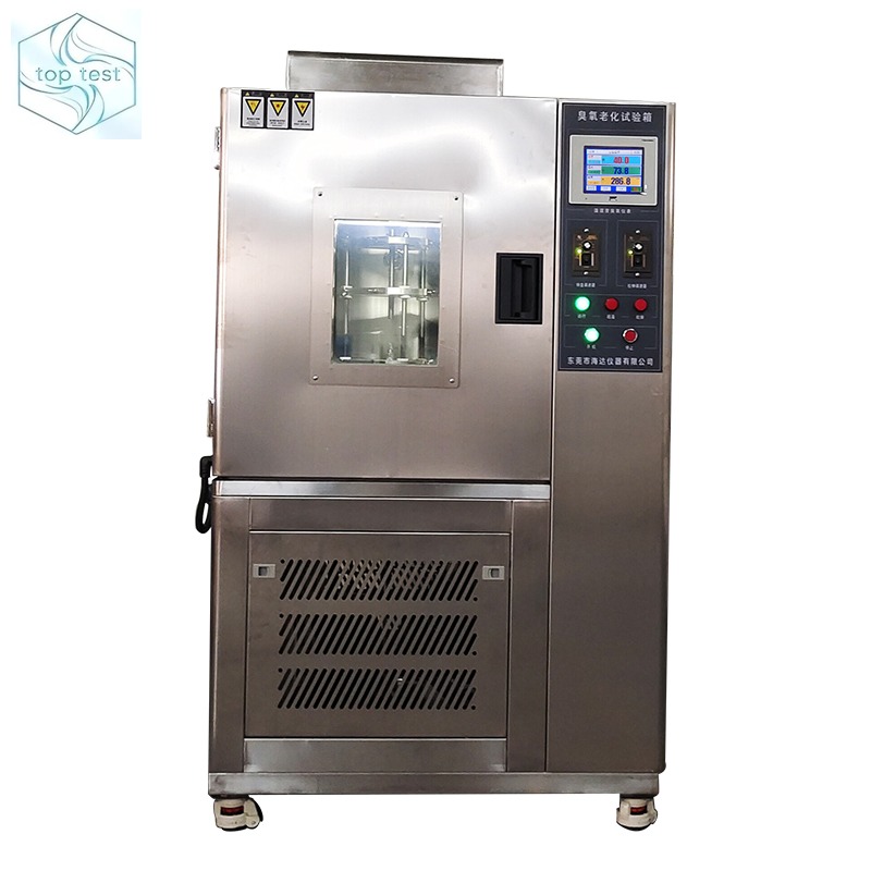 TT-OATC ozone aging test chamber with observation window and control panel
