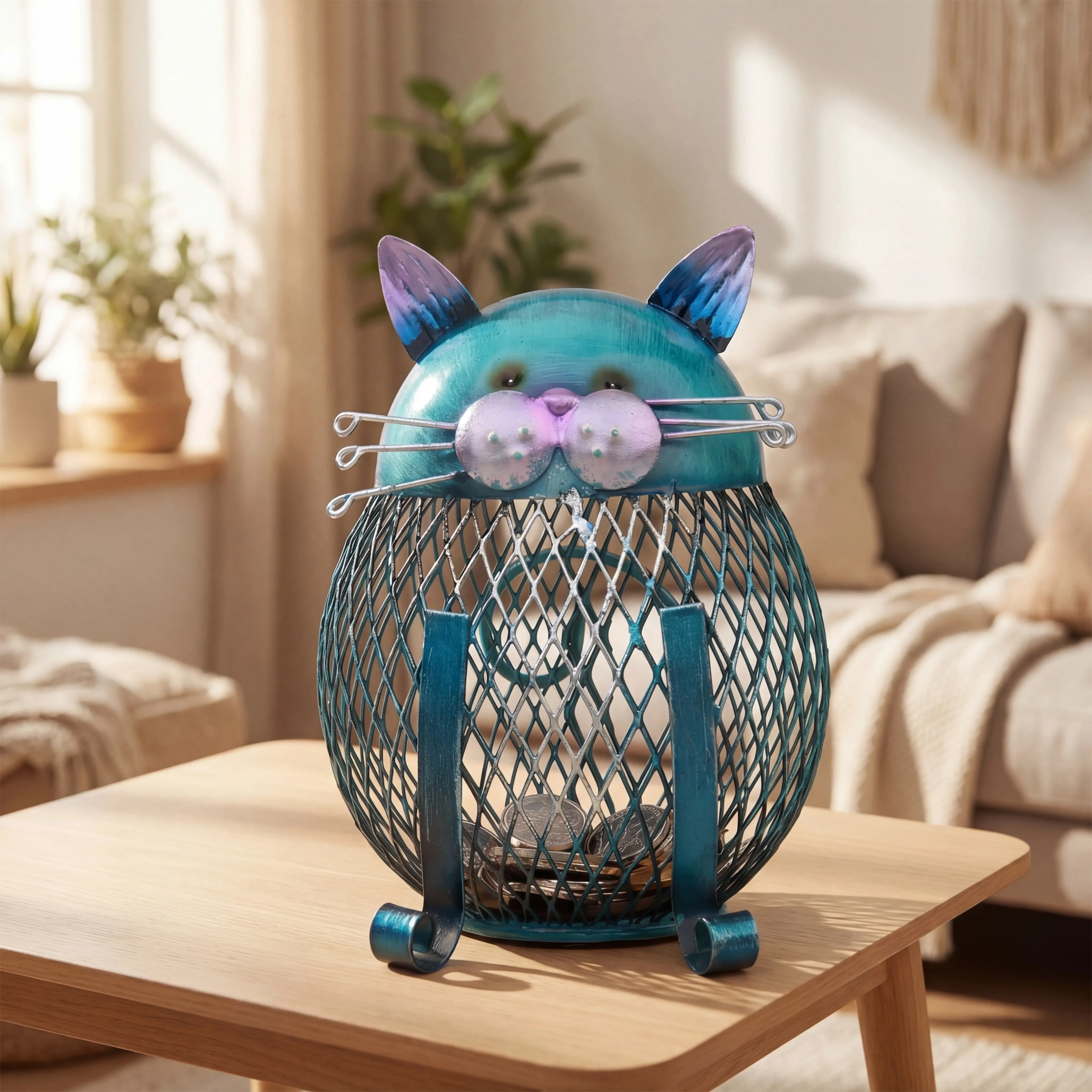 blue-cat-metal-wine-cork-holder