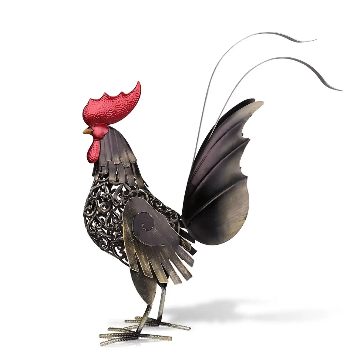 metal-rooster-sculpture