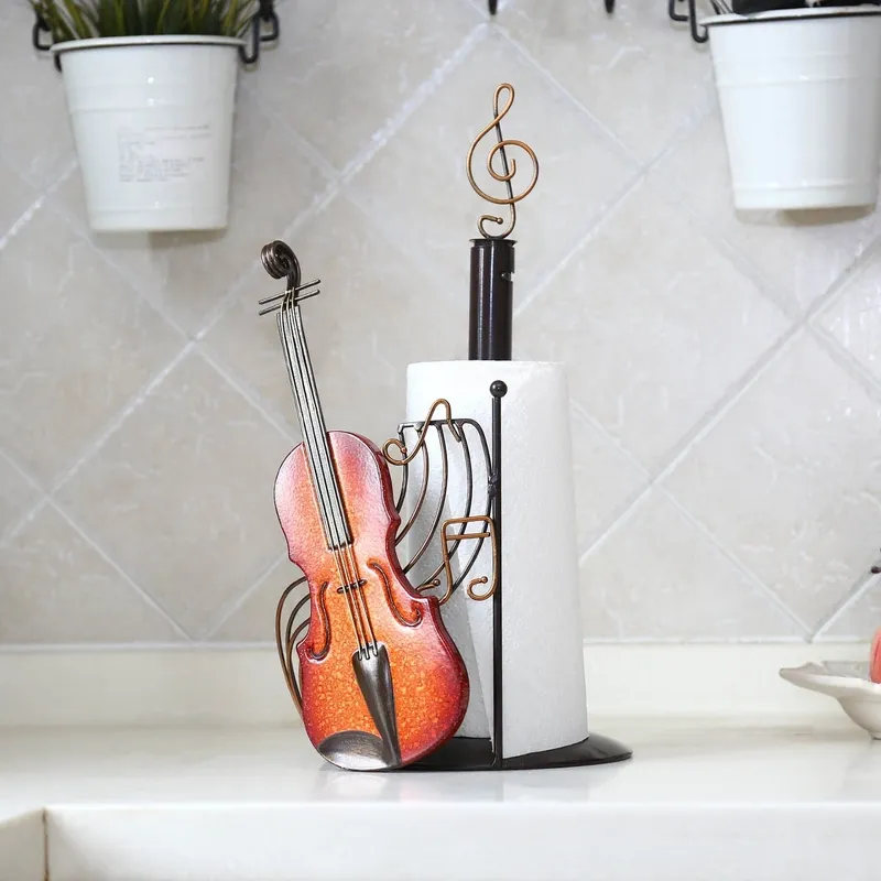 metal-violin-paper-towel-holder-a306