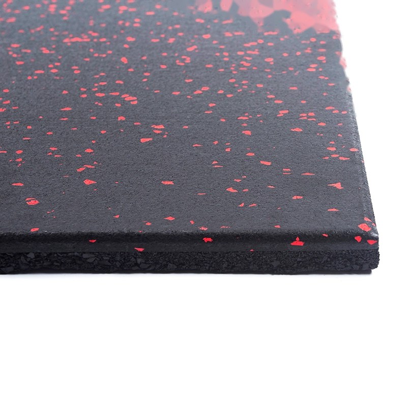 SBR black + 15% EPDM color rubber floor mat product photo (piycf3)
