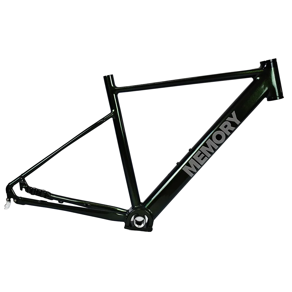 6061 aluminum Gravel e-bike frame with open BB system for OEM manufacturing