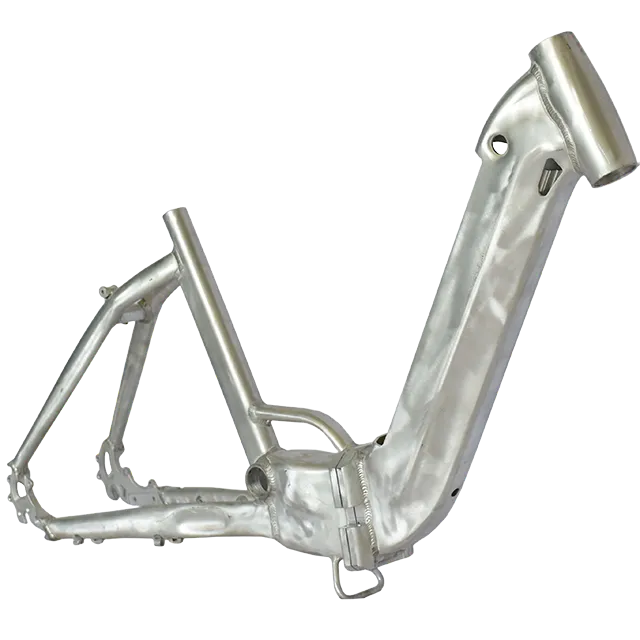 6061 aluminum 24-inch folding e-bike frame for OEM