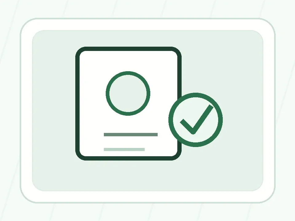 Certificate availability illustration for selected product document checks