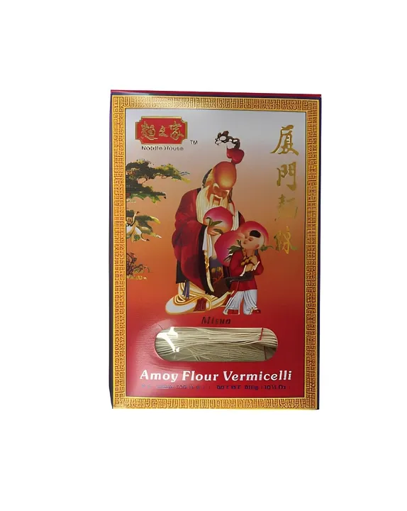 Amoy flour vermicelli product packaging for Asian grocery buyers