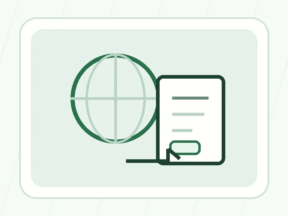 Export documentation illustration for food import document preparation