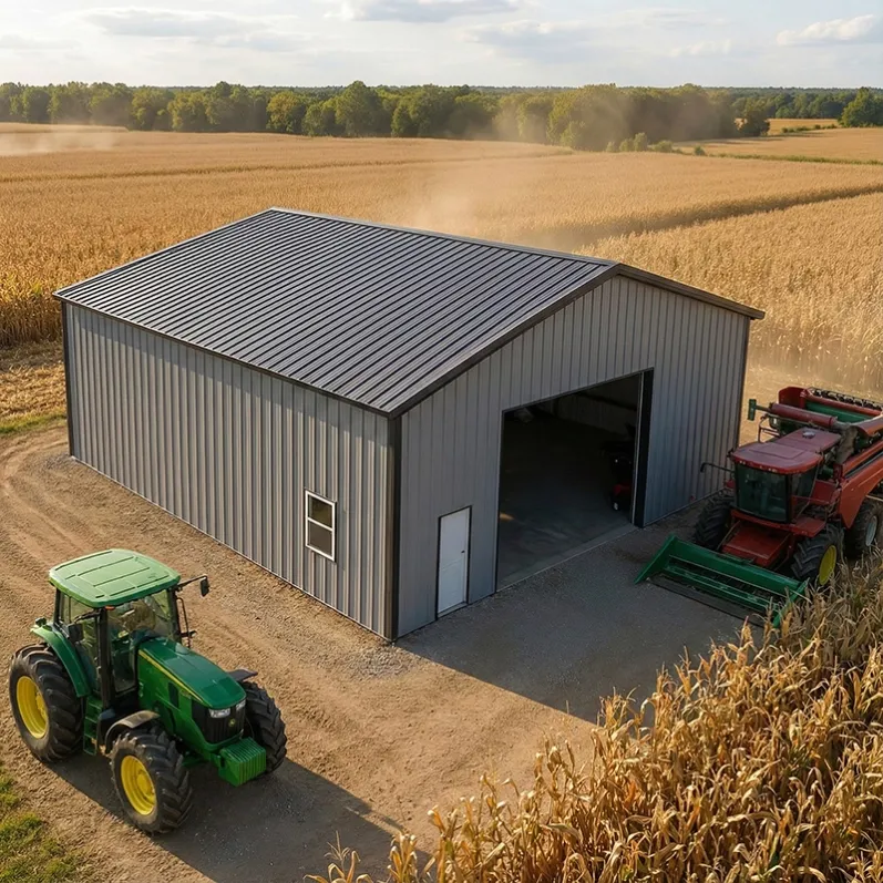 Agricultural steel buildings