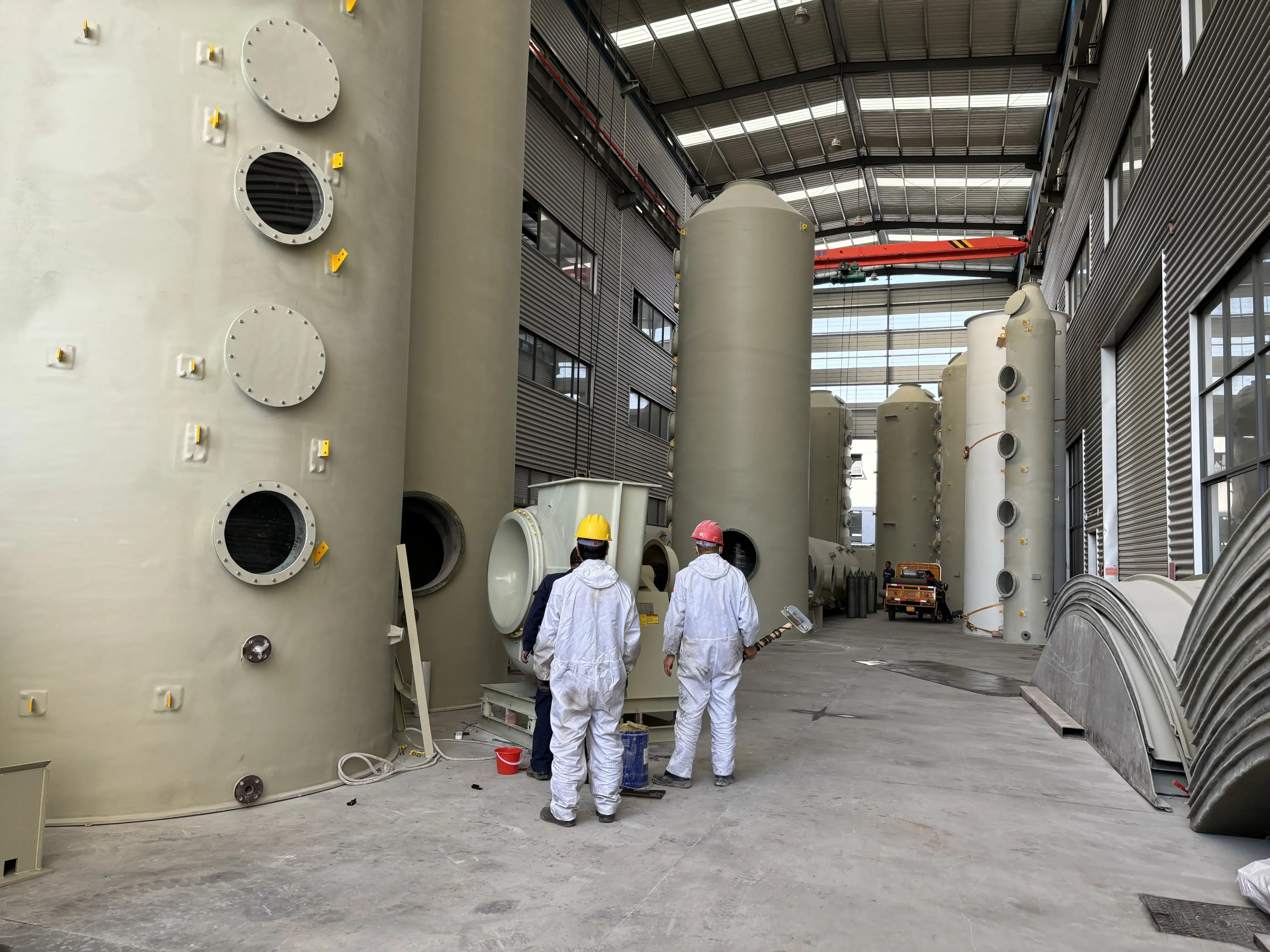 YAS isn't just a FRP product manufacturer. We can supply multiple parts of the same project.