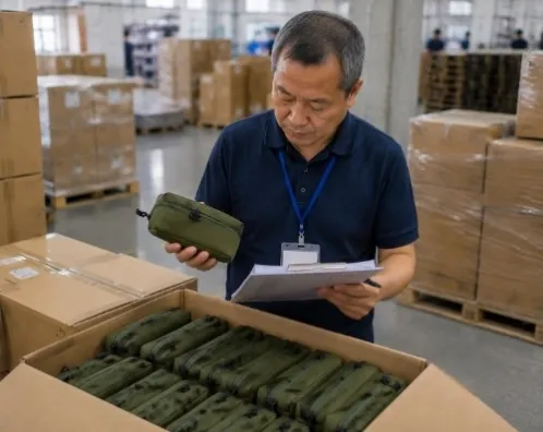 Final Random Inspection in a China Factory Warehouse