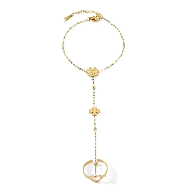 Ivanda Pearl Flower Bracelet Gold CHOFS-0330-J-W - view 05