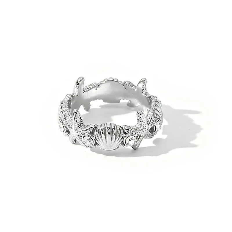 Ivanda Gold Stainless Steel Ring YHTSR-260504 - view 06