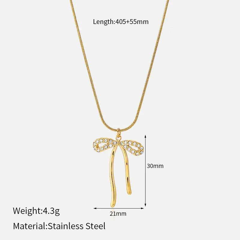 Ivanda Dolphin Pendant Necklace Gold Snake Chain CHZRK616-30 - view 03