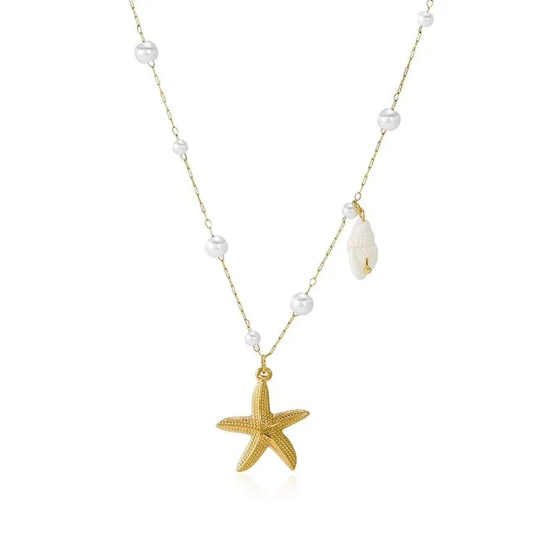 Ivanda Cube Crystal Station Necklace Long Gold CHZRK616-9 - view 04