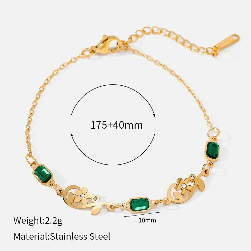 Ivanda Butterfly Wreath Bracelet Gold CHSM-1060-J - view 03