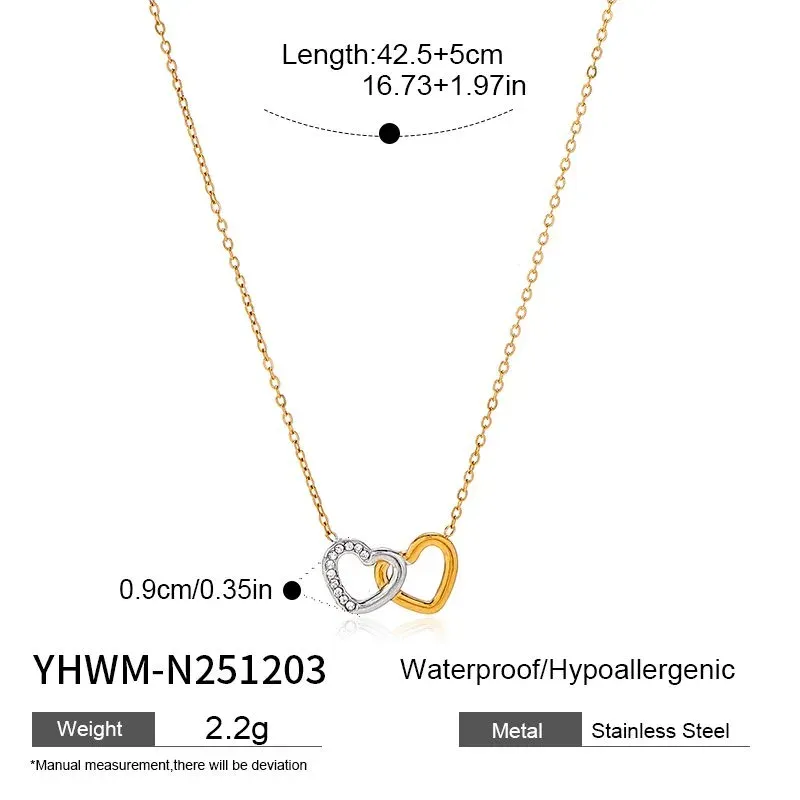 Ivanda Bow Pendant Necklace Pearl Drop Gold YHWM-N251201 - view 03