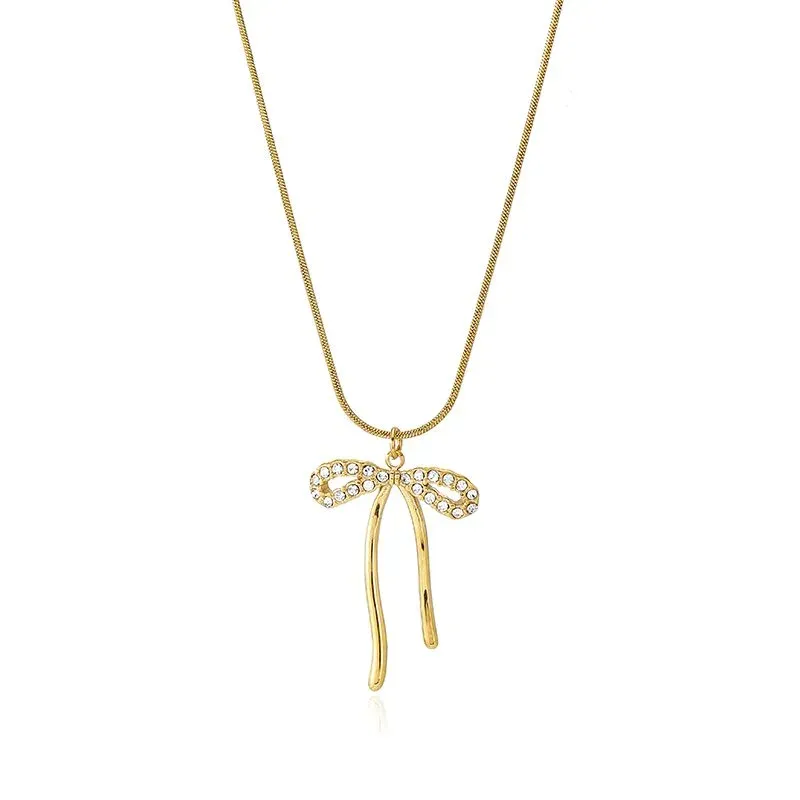 Ivanda Dolphin Pendant Necklace Gold Snake Chain CHZRK616-30 - view 04