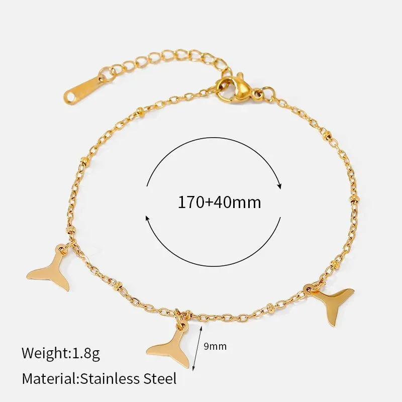 Ivanda Puffed Heart Bracelet Gold Beads CHOFS-0334-J - view 02