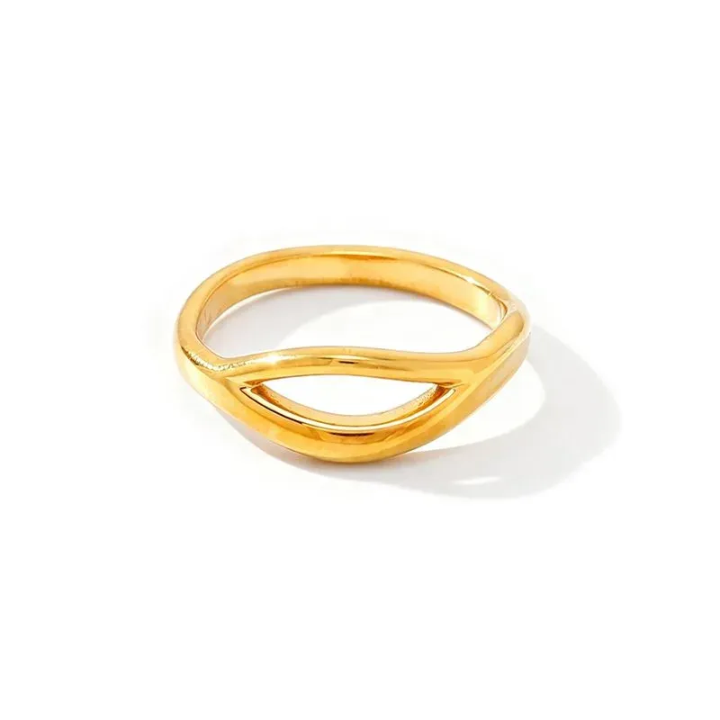 Ivanda Gold August Ring Stainless Steel YHTSR-260813 - view 03