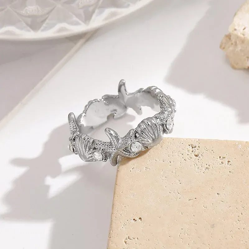 Ivanda Gold Stainless Steel Ring YHTSR-260504 - view 05