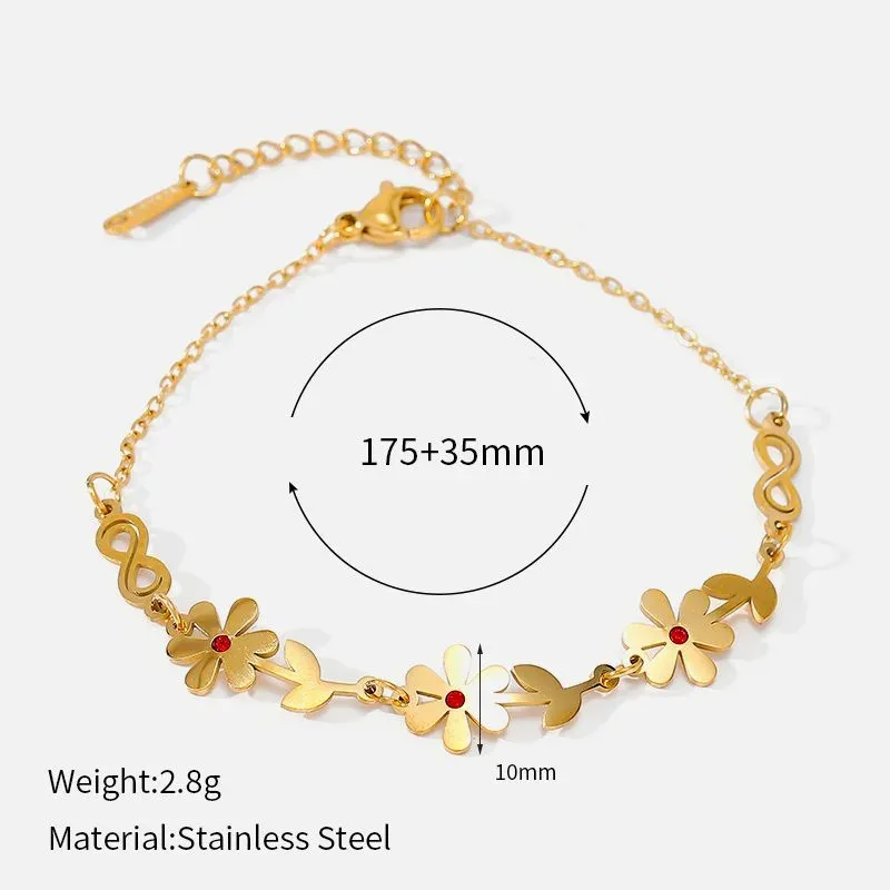 Ivanda Butterfly Wreath Bracelet Gold CHSM-1060-J - view 04