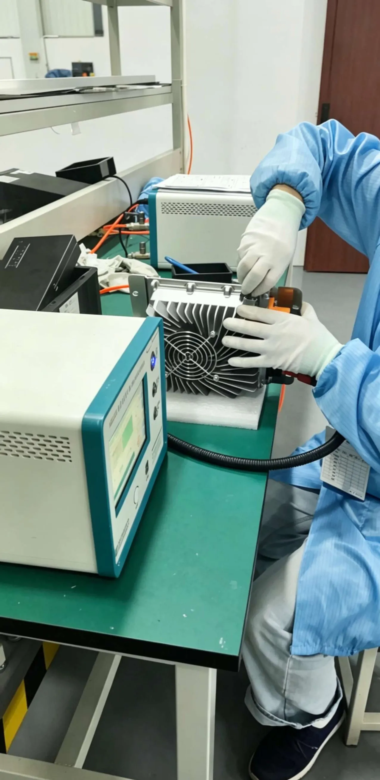 AIR TIGHTNESS TESTING ONBOARD CHARGER